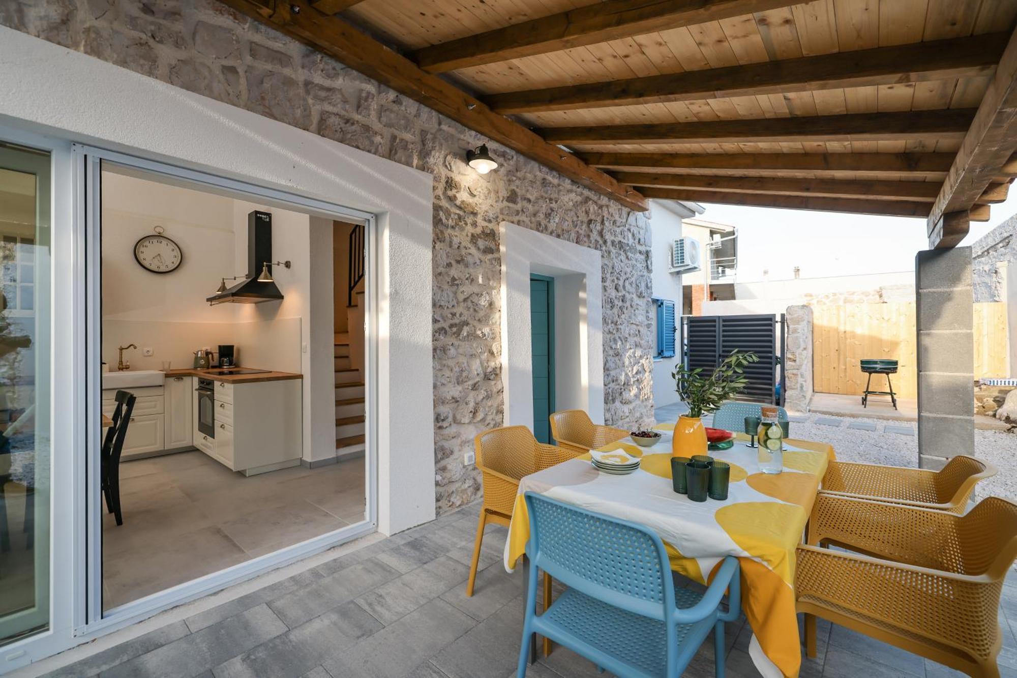 Villa Stone House Lole Ražanac Exterior foto