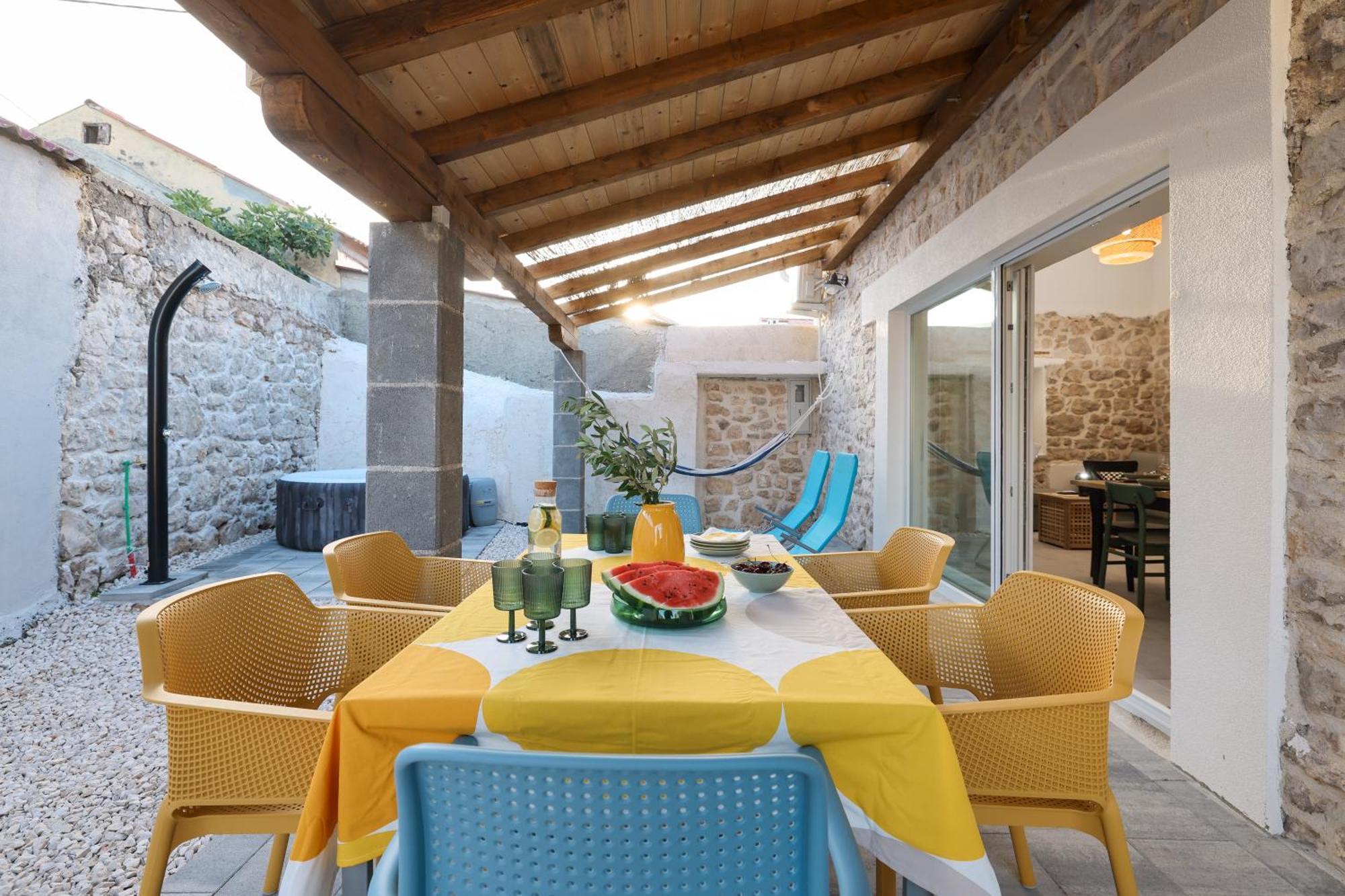 Villa Stone House Lole Ražanac Exterior foto